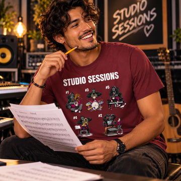 SmashHarry Men's Basic T-Shirt — Studio Sessions