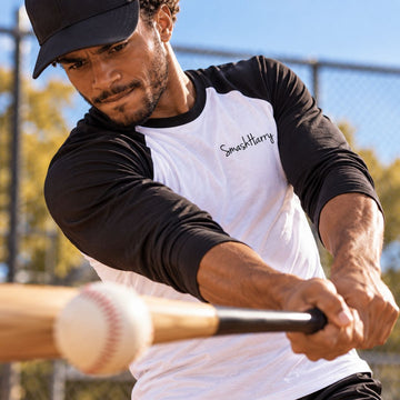 SmashHarry  Men's Organic Long Sleeve Baseball T-Shirt