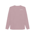 smashharry womens crew neck mauve sweater