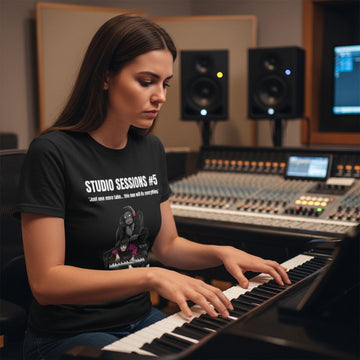SmashHarry Women's Basic T-Shirt — Studio Sessions #5 Piano