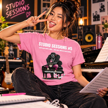 SmashHarry Women's Basic T-Shirt — Studio Sessions #5 Piano