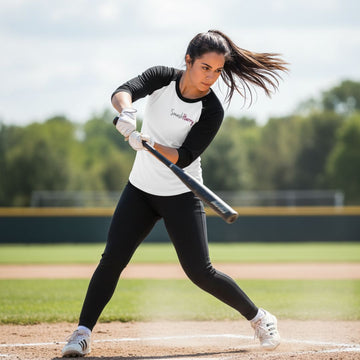 SmashHarry Women's Organic Long Sleeve Baseball T-Shirt