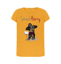 Mustard Printed T-shirt Front