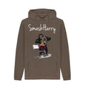 Chocolate SmashHarry Men's Organic Pullover Hoodie \u2014 Brass