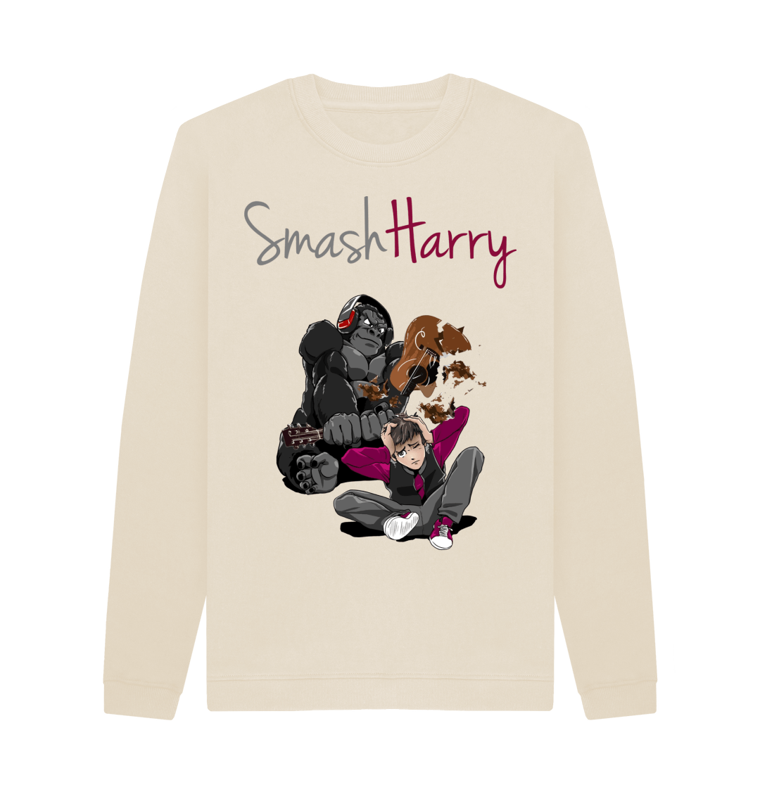 Oat Printed Sweater Front