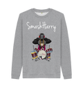 Light Heather Printed Sweater Front