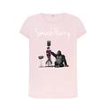 Pink Printed T-shirt Front