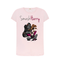 Pink Printed T-shirt Front