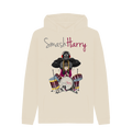 Oat Printed Hoody Front