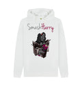 White SmashHarry Men's Organic Pullover Hoodie | Piano