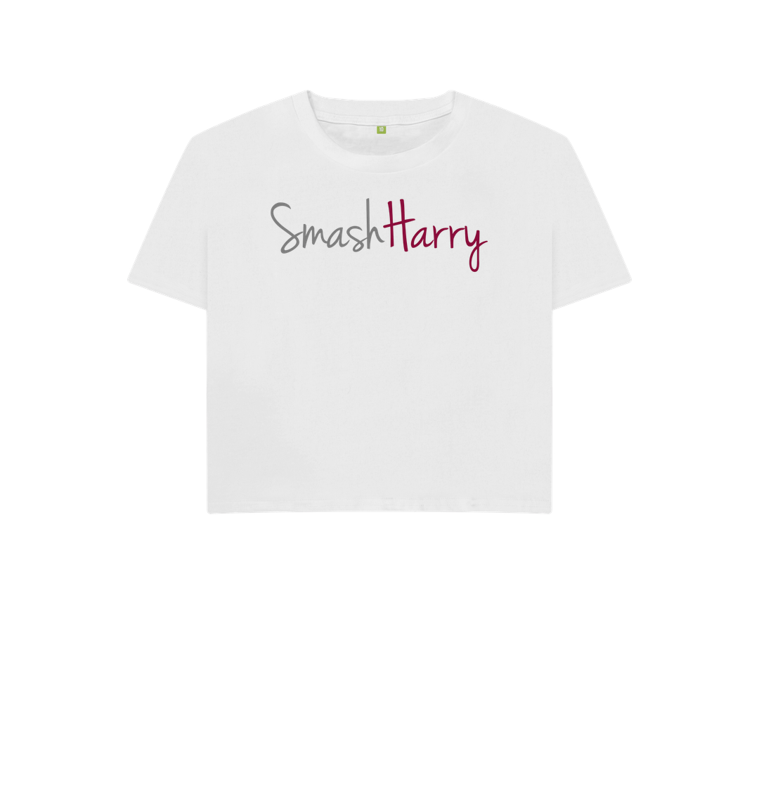 White Printed T-shirt Front