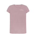 Mauve Printed T-shirt Front