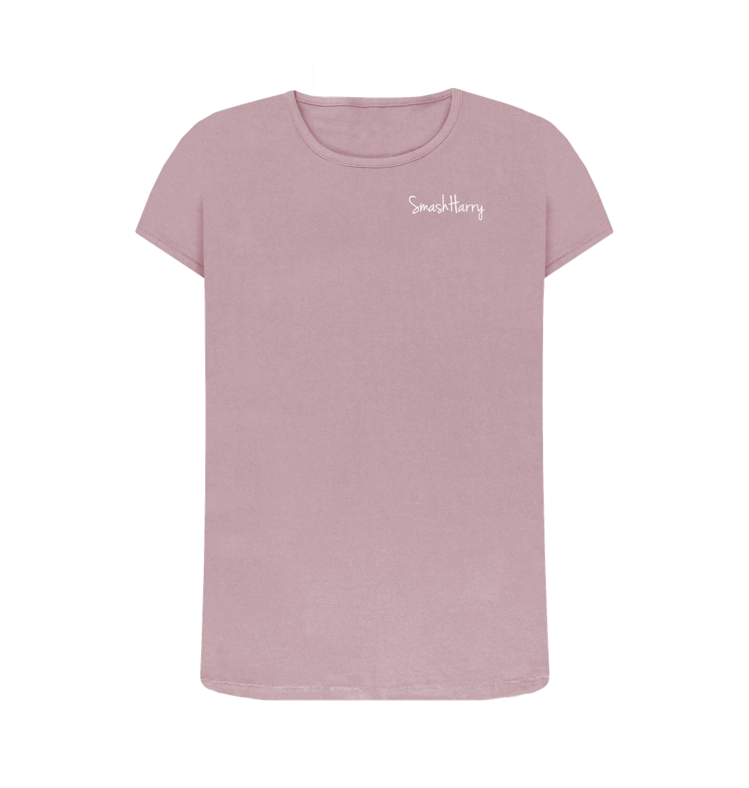 Mauve Printed T-shirt Front