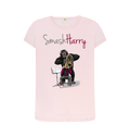 Pink Printed T-shirt Front