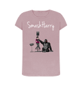 Mauve Printed T-shirt Front