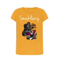 Mustard Printed T-shirt Front