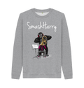 Light Heather Printed Sweater Front